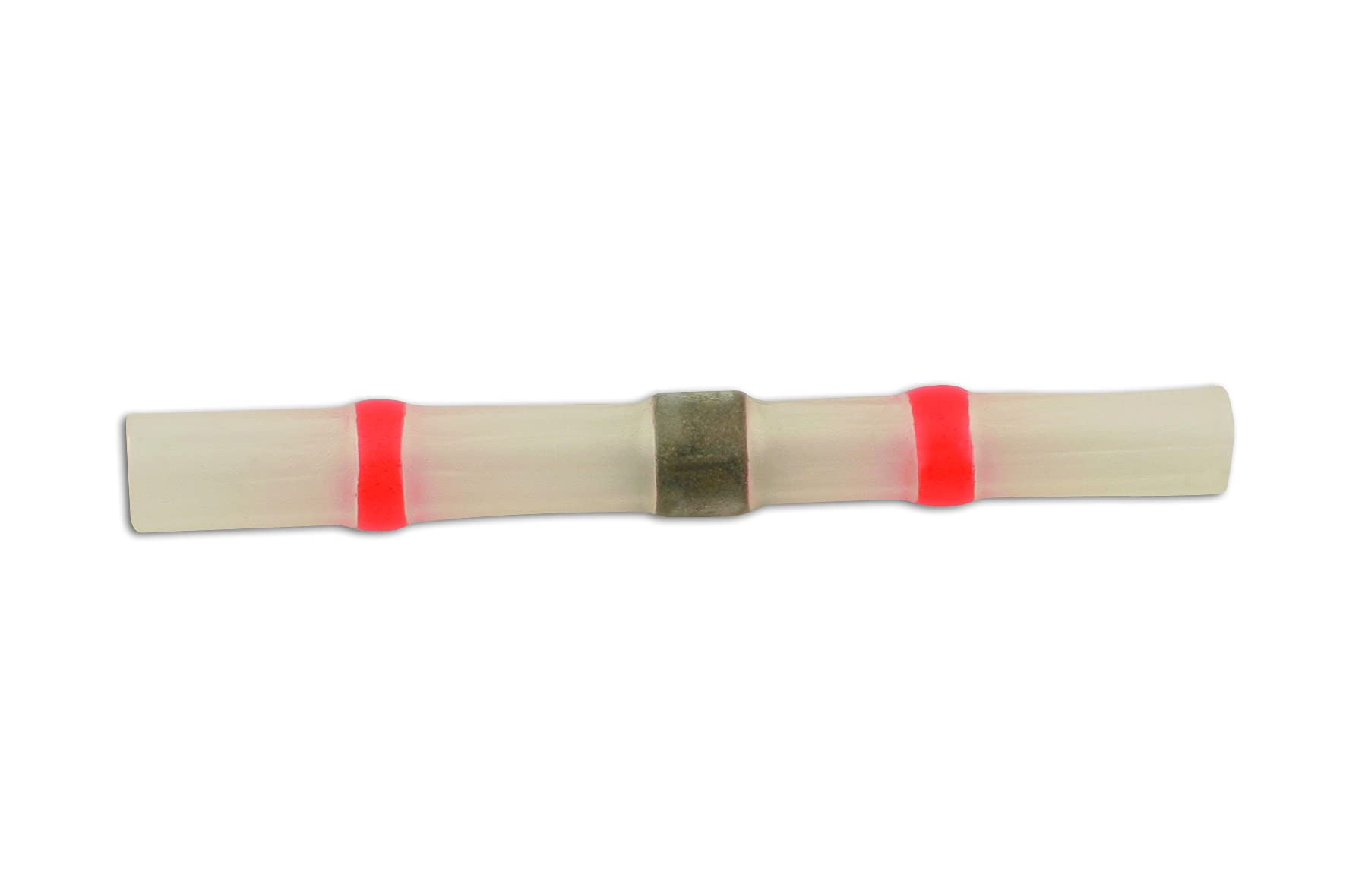 CONNECT 30692 Red Solder Type Heat Shrink Butt Connector Pack Of 25 Durable Seal