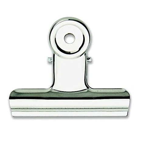 Whitecroft Essentials Value 20mm Letter Clip - Silver (Pack of 10)