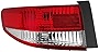 EPIC LIGHTING OE Style Replacement Rear Brake Tail Light Assembly Compatible with Honda 2003-2004 Accord [ HO2800148 33551SDAA01 ] Left Driver Side LH