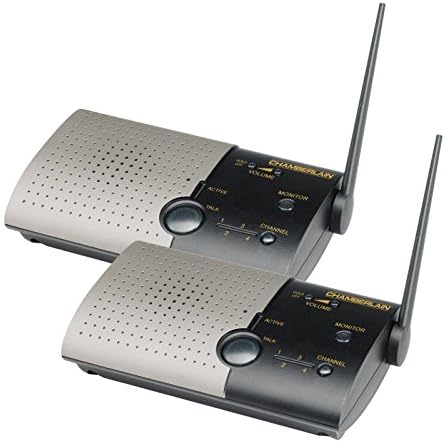 Chamberlain NLS2 Wireless Portable Intercom-Double Unit