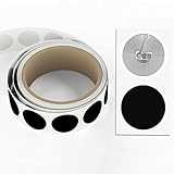 20pcs Ntag213 NFC Chip Black Sticker Tags - 144 Bytes, Compatible with All NFC-Enabled Smartphones