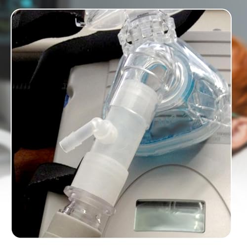 Image of Bistras Oxygen Adapter Enrichment Port Connector fits CPAP Tubing Hose Model 1642 (5)