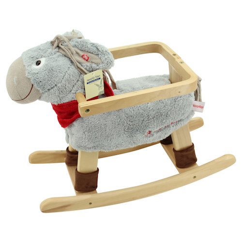 Sweety Toys 3907 Schaukeltier Esel Peter Schaukelpferd Schaukelstuhl super-süss – Bild 5