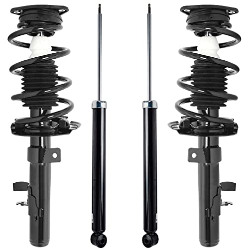 Image of Detroit Axle - Front Struts w /Coil Spring Rear Shock Absorbers Replacement for 2013 Ford Escape - 4pc Set