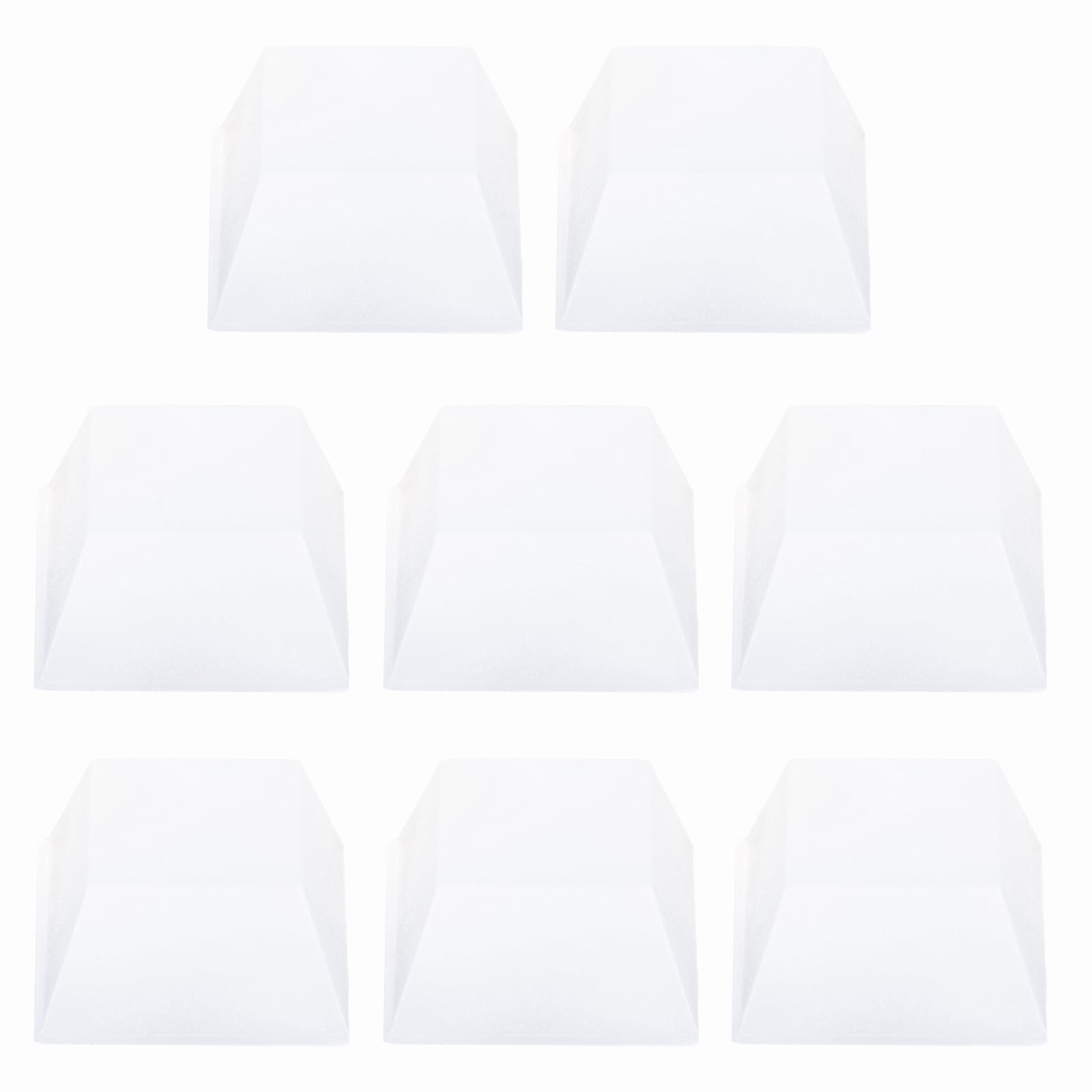 Pieds d'isolation en caoutchouc 2x1 cm pour haut-parleur et platine | Lot de 8 - 7