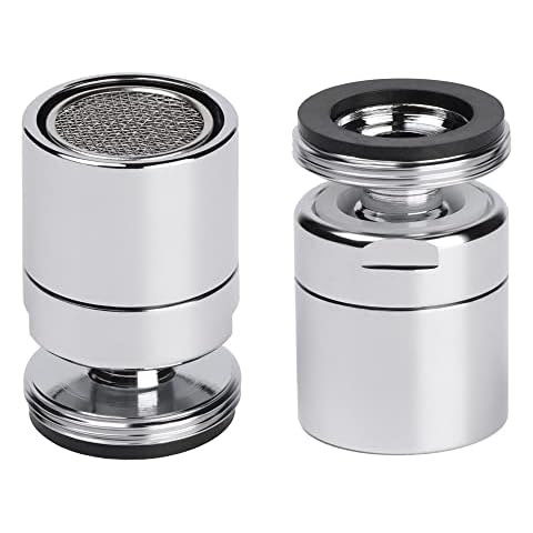MOMOJIA Faucet Aerator Sprayer, Bathroom 360-Degree Swivel Brass Water Saving Tap Faucet Aerator Sprayer Cover