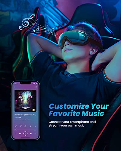 Image of RENPHO Eye Massager with Heat, Birthday Gifts for Women Mom Her Him, Eye Mask for Migraines, Eye Care with Massage, Reduce Dry Eyes