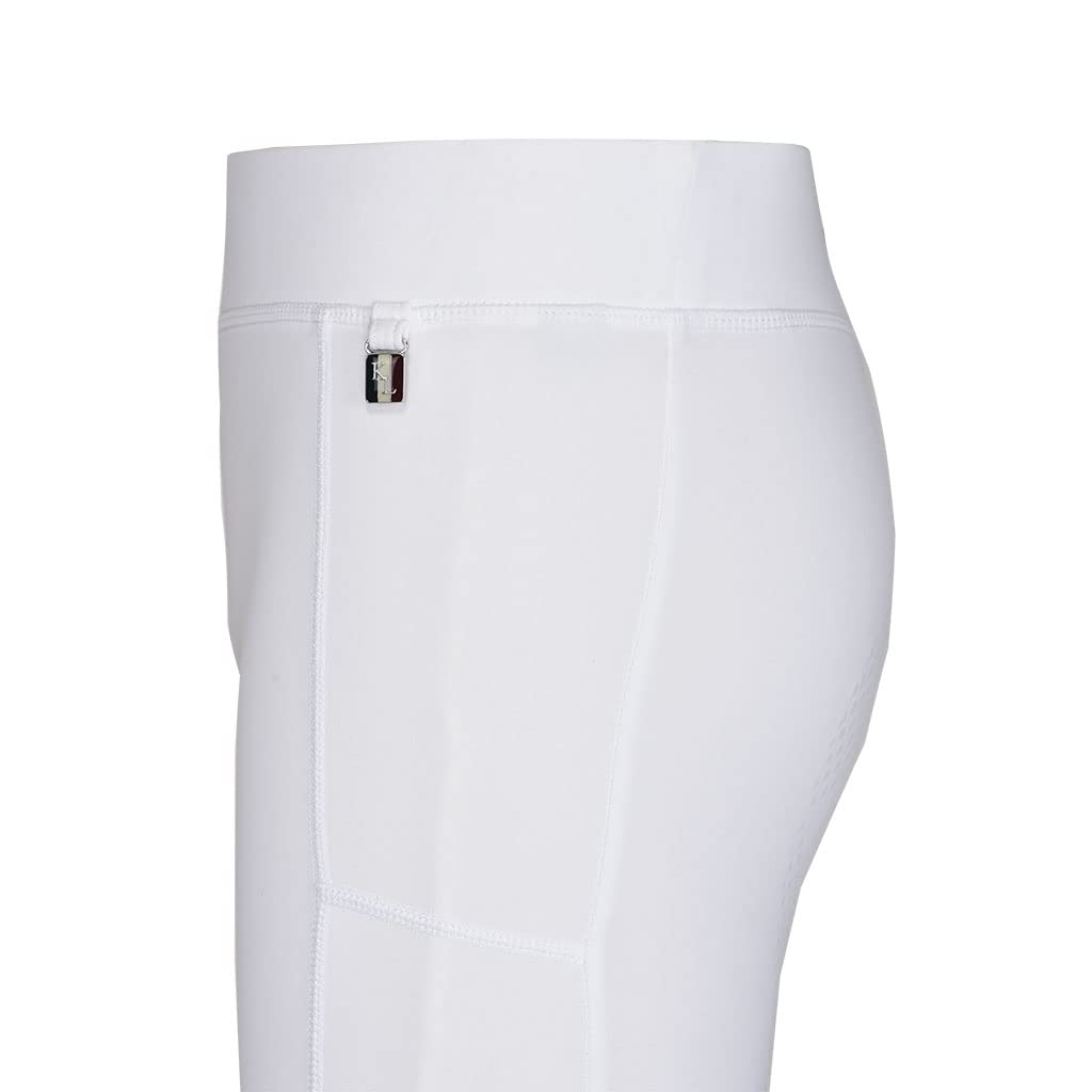 Kingsland Leggings da Equitazione a Tutta aderenza per Ragazze Klkemmie F-Tec2