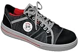 ELTEN Unisex Elten Sicherheitsschuhe S2, Herren, Sportlich, Sneaker, Leicht, Dunkelblau, Stahlk Sicherheitshalbschuh Sensation Low ESD S2 L10, Schwarz, 42 EU