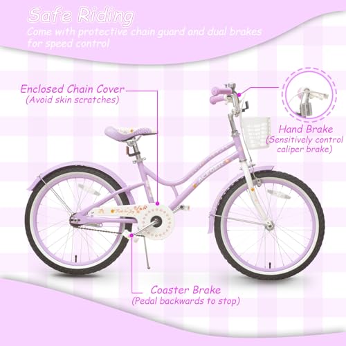 Image of ACEGER Kids Bike for Ages 2-14, 12-20 Inch Girls Bike