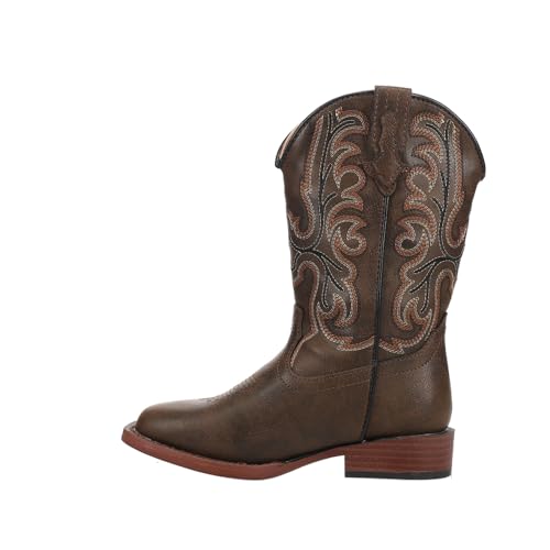 Roper Patrick (Toddler/Little Kid) Western Boot, Brown, 11 US Unisex3