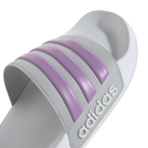 Image of adidas Mens Adilette Shower Arsenal Slides Casual Sandals Casual - Red