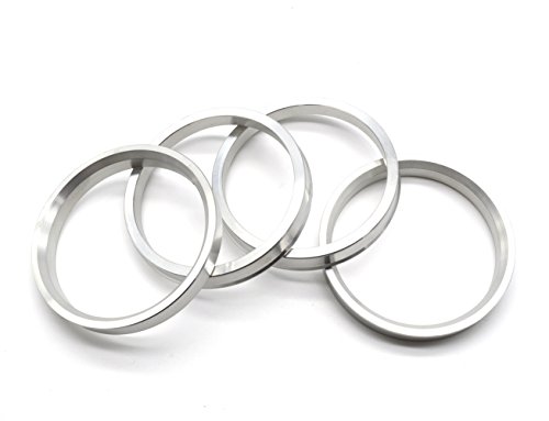 Goldensunny 73.1Mm Od To 64.1Mm Id Hub Centric Rings, Silver Aluminum Hubcentric Rings Compatible With Many Acura Honda Sterling, Pack Of 4 #TOP2