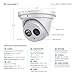 Amcrest UltraHD 4K POE Camera, 8MP Outdoor Security Turret PoE IP Camera, 3840x2160, 164ft NightVision, 4mm Lens, IP67 Weatherproof, MicroSD Recording (128GB), White (IP8M-T2499EW-40MM)