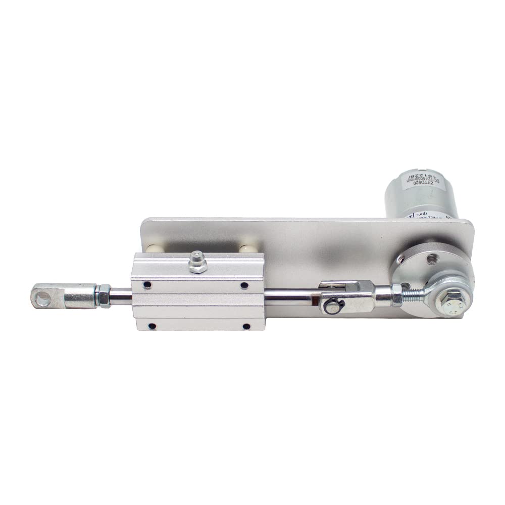 Jieotwice Linearantrieb 12V 60mm Hub - Mini Teleskop Hubkolben Motor