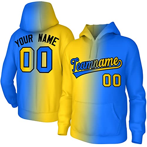 KXK Custom Men's Fashion Athletic Pullover Fleece Hoodie Sports Sweatshirt Stitched Name Number