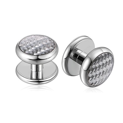 Conjunto Clásico de Mancuernas y Botones para Hombre miniatura 2