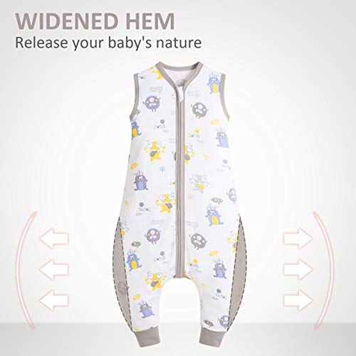 Happy Cherry - Sacco a pelo per bambini con piedi