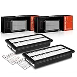 Replacement Parts for 2X New Engine Air Filter for Suzuki SX4 2007 2008 2009 L4 2.0L 1378080J00