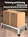 Heavy-Duty Commercial Stainless Steel Dunnage Rack for Food Service Storage - Ideal for Restaurants, Kitchens, and Industrial Use - Maximize Space & Improve Organization