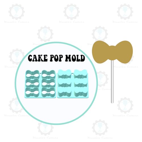 Generic Kitty Bow Cake Pop Mold thumb #1