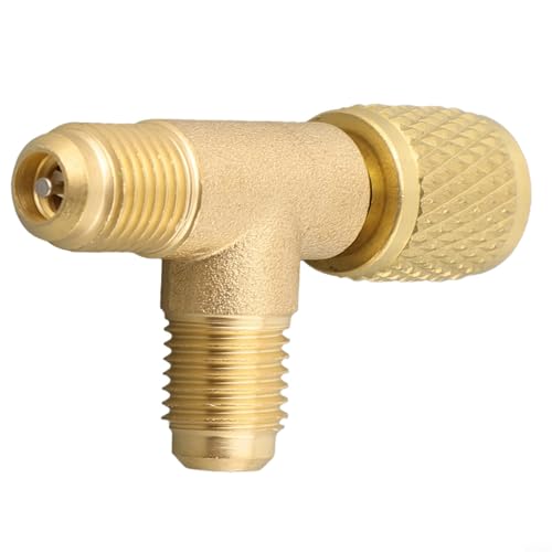 Conector rápido en T para sistemas R12, R22, R134 1/4 pulg