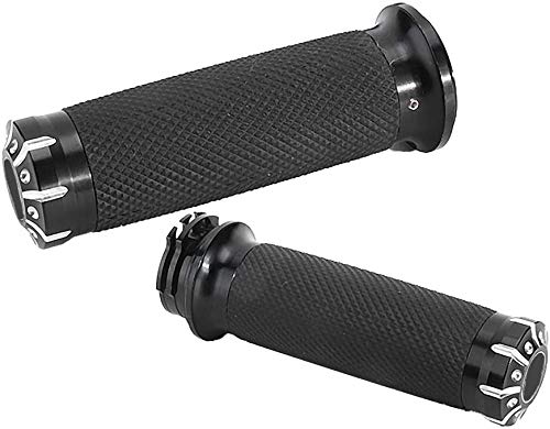 Couvercle de poignée Universel ANCLLO 25mm, Couvercle de poignée de Moto modernisé pour Harley