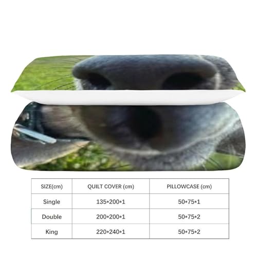 Linge de lit chiots 3D de qualité supérieure en microfibre résistante - 4