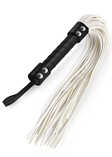 Faux Leather White Whip 17