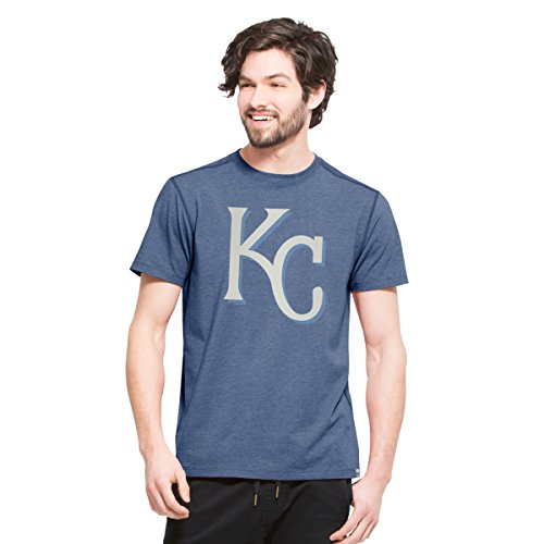 '47 MLB Seattle Mariners Men's High Point Tee, Small, Shift Navy