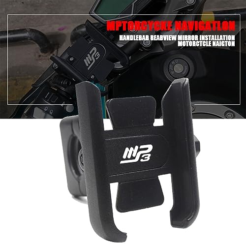 Support de fixation téléphone Piaggio MP3 500 HPE orientable noir