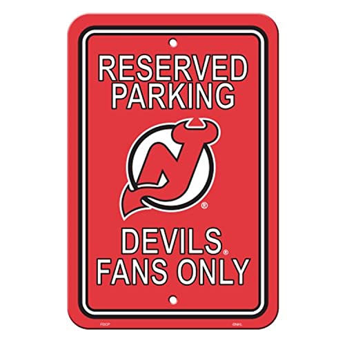 Panneau New Jersey Devils Fremont Die pour décorer votre garage et place de parking NHL
