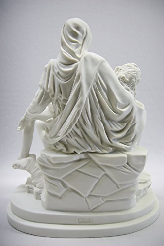 Estatua religiosa Pieta Mary Jesus 13 pulgadas miniatura 7