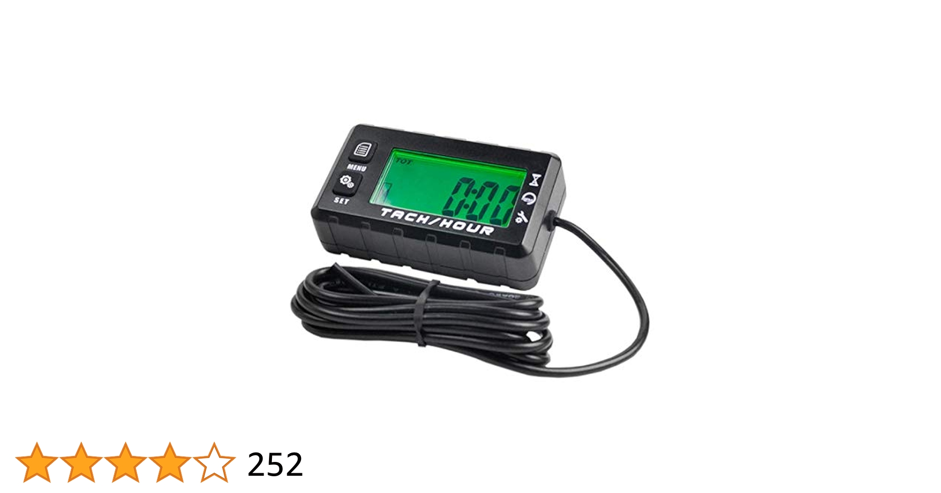 Amazon.co.jp: アワーメーターバイク デジタルタコメーター