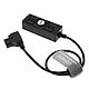 Uonecn D-tap Stecker auf 4-Port Dtap Buchse Splitter Adapter Stromkabel für ARRI RED Kameras für TILTA Steadicam IDX Fotografie V-Mount