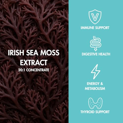 Perform Gummys - Irish Sea Moss - with Burdock Root & Bladderwrack for Natural Energy, Digestive & Immune Support - Delicious Berry Bliss, Vegan, 60 Count - Image 5