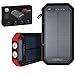 Produktbild Lideka Solar Powerbank 30000mAh Schnellladefunktion - Power Bank Solarzelle USB + USB-C + Wireless Induktives Laden - Solarpowerbank Outdoor Wasserdicht LED Licht - Solarladegerät für Handy, iPhone