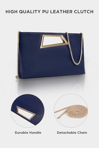 Image of Coucoland Clutch Purse for Women - Evening Bags PU Leather Glitter Fashion Purse Handbag for Wedding Party Daily | PU Leather