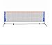 YUEHOME Red de Tenis portátil de 3-6 Metros Red de Tenis estándar para Red de Entrenamiento de Partido Sin Marco Raqueta de Tenis Red Deportiva Bádminton-5.1M