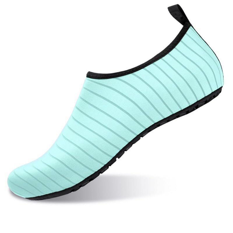 Quick-Dry Water Shoes, Barefoot Aqua Socks for Beach Swimming, Available in Black, Blue, Mint
