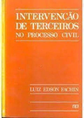 Capa de Intervencao De Terceiros No Processo Civil (Portuguese Edition)