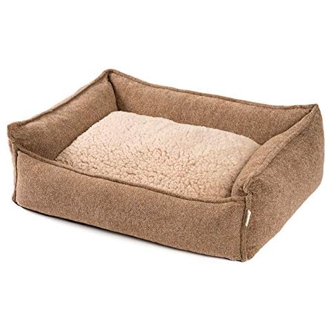 JAMAXX® Premium Hundebett Hundekorb weicher Chinelle Stoff Orthopädisch Memory Foam Cover