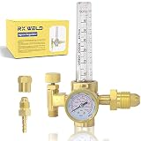 RX WELD Argon/CO2 Mig Tig Flow Meter Gas Regulator Gauge Welding Weld