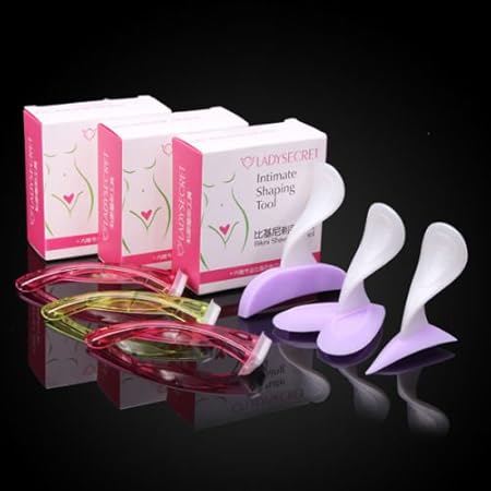 Amazon Com Bikini Privates Shaving Stencil Sexy Female Pubic Hair Razor Heart By Areeya Beauty Personal Care