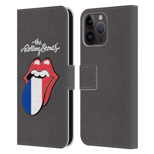 Funda iPhone 15 Pro Max para viajes con diseño The Rolling Stones Francia