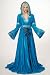 Dress Me Up - L067/46 Disfraz Mujer Vestido Largo Noble Hada Cuentos...