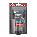 Depilzero - Crema Depilatoria Uomo Sotto La Doccia, Elimina il pelo lasciando la pelle liscia e morbida 200ml