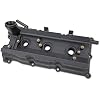 MITZONE Engine Valve Cover Set with Bolts & Oil Cap & Gaskets & Spark Plug Tube Seals & PCV Valve Compatible with 2003-2008 Nissan 350Z Infiniti FX35 G35 M35 VQ35DE 3.5L Part# 13264AM600 13264AM610