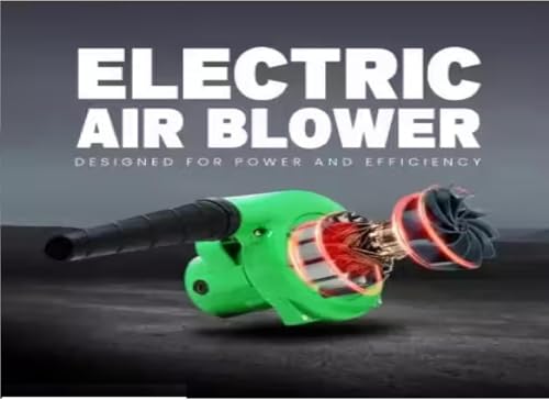 Image of New Air Blower Dust Cleaner 650W 13000 RPM Heavy-Duty Copper Motor Electric Air Blower for Cleaning Dust, Computer, Electronics & Home Appliances with 2 Meter Long Lead