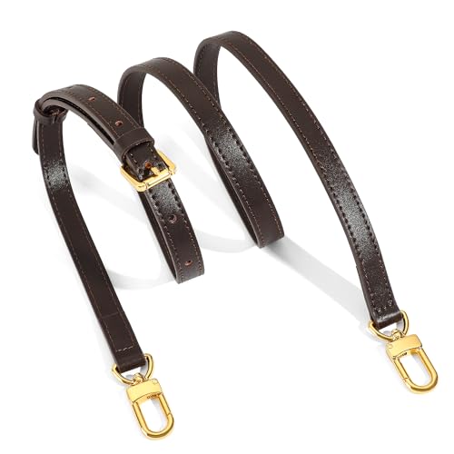 RYYXZXL Vachetta Leather Replacement Adjustable Shoulder Strap for L V Handbag Replacement Bag Strap...
